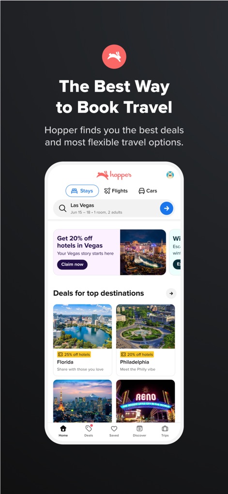 Hopper: Flights, Hotels & Cars - Seamless Booking Hub