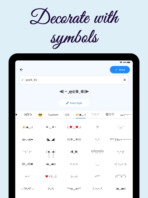 Stylish Text: Font Style App iPad screenshot 6 - Utilities app