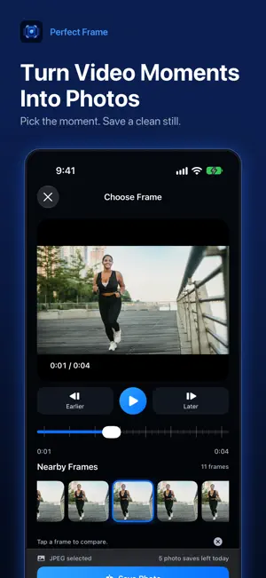 Video to Photo: Perfect Frame screenshot 1
