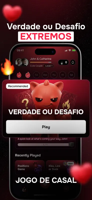 Heat Game: Jogo de Casal screenshot 1 of 8