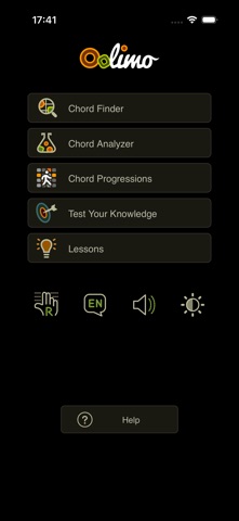 Oolimo Guitar Chords iPhone screenshot