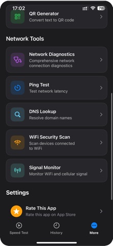 Internet SpeedTest - WiFi & 5G Screenshot 4 of 4