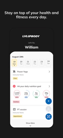 LVLUPBODY screenshot