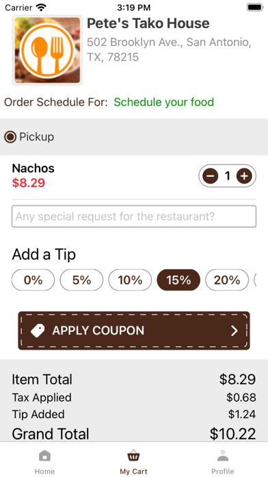 Pete's Tako House-San Antonio Screenshot