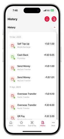 MyCash Digicel App Store screenshot 2