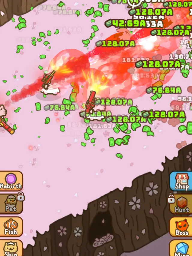 Idle Cat Gunner: Shooter RPG screenshot 16