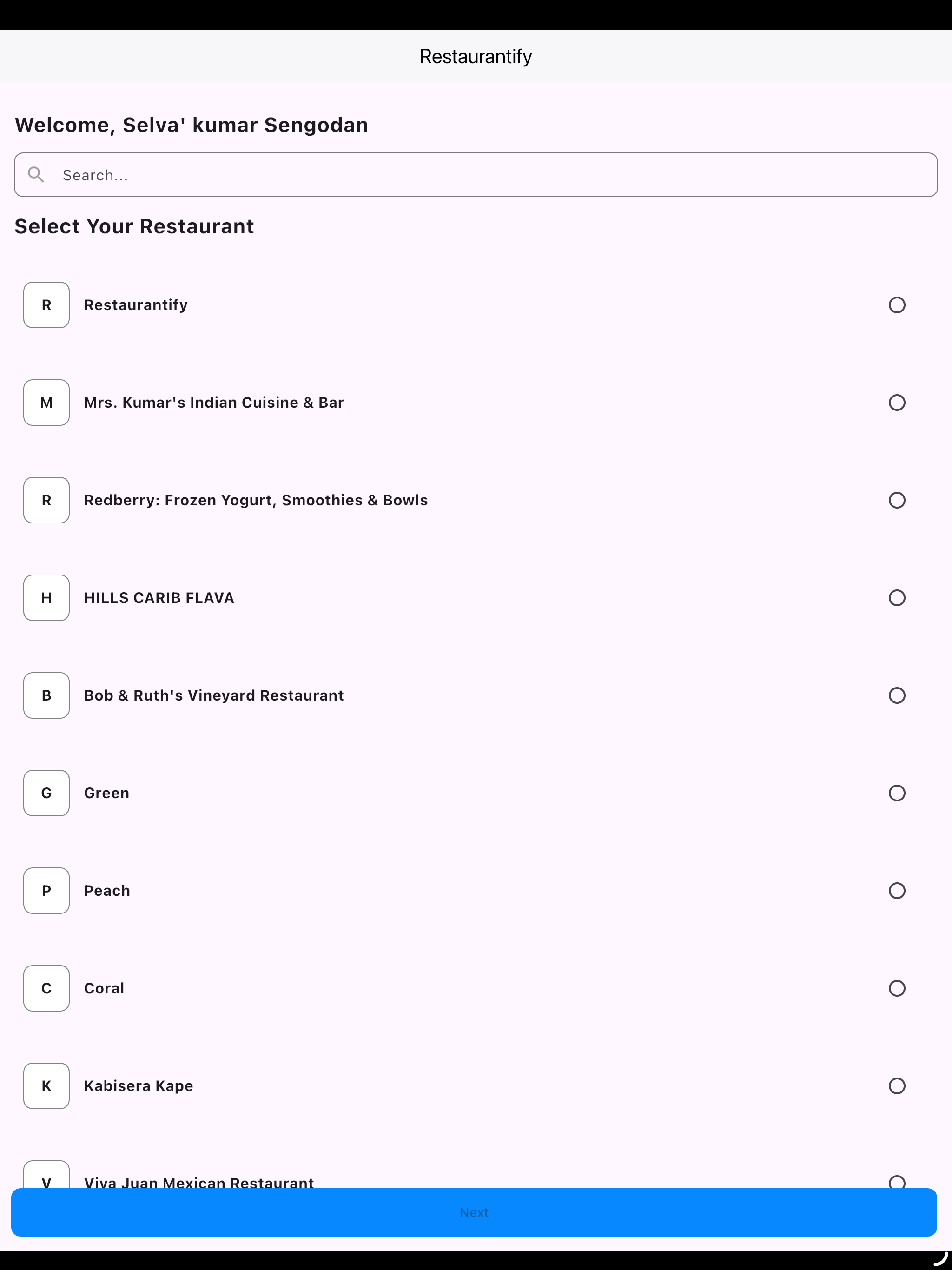 eMenu for Restaurants screenshot 12