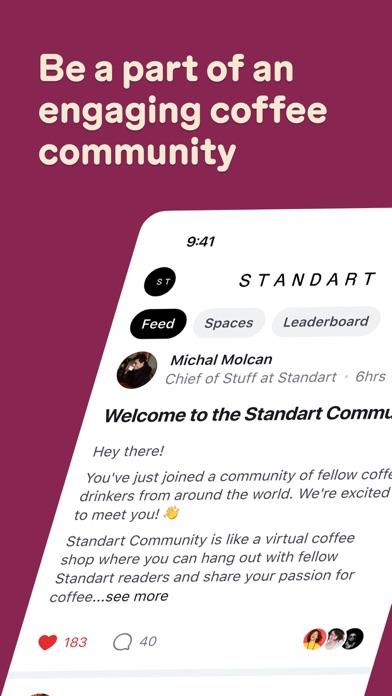 Standart Community iPhone screenshot 1 - Social Networking app