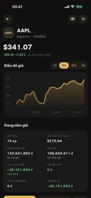 Sổ Tài Sản: Danh mục đầu tư screenshot 1