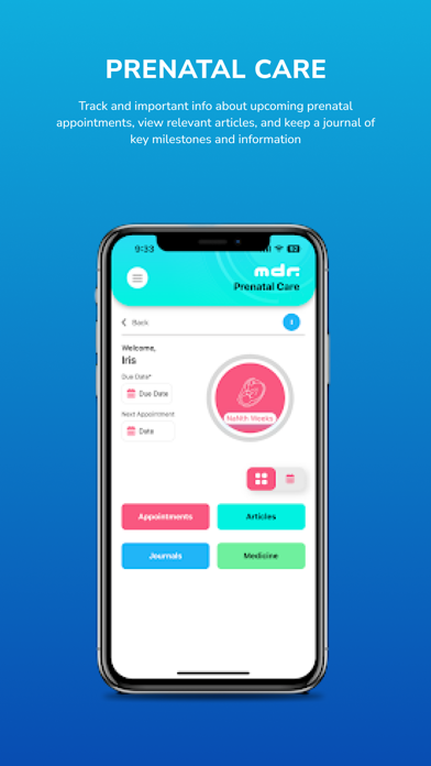 MDR - Personal Healthcare Sol. Screenshot