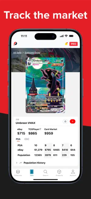 Pokedata: Scan and Track TCG iPhone screenshot 3
