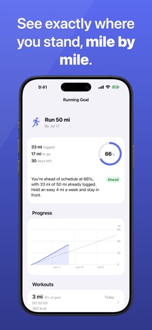 Brisk: Fitness Goals Tracker iPhone screenshot
