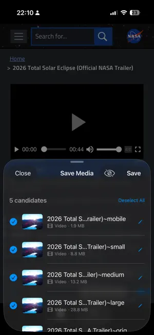 Arcastash - Media Library screenshot 3