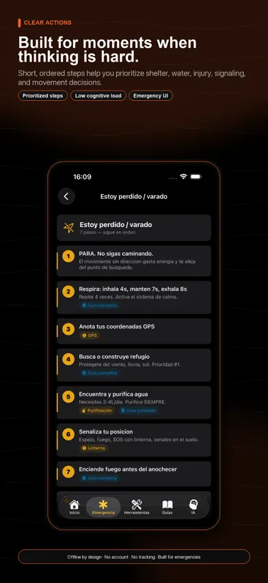 SHERPA: Offline Survival screenshot 1