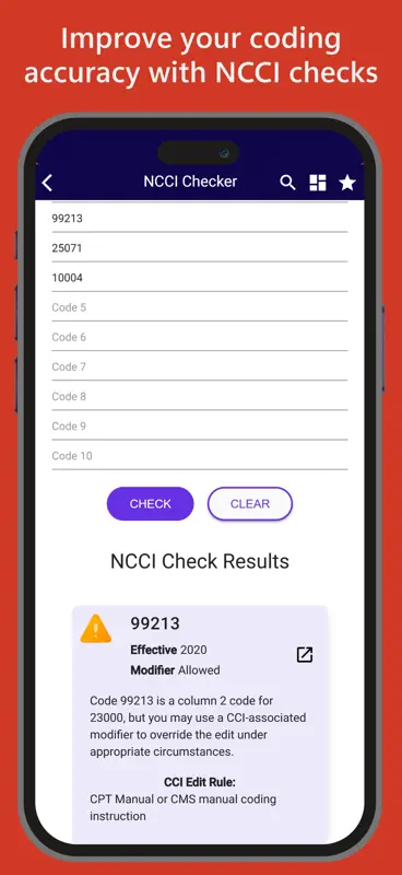 iCoder CPT RVU ICD10 HCPCS screenshot 7 of 10
