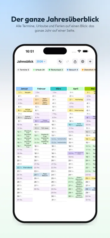 Jahresblick screenshot 1 of 7
