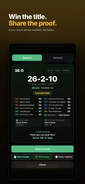 38-0: Football Draft screenshot 8