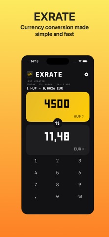 EXRATE: Simply Convert Screenshot 1 of 4