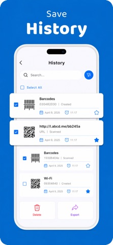 NexQR: QR Code & Barcode Scan screenshot