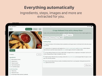 CookZone: Recipe Organizer iPad screenshot