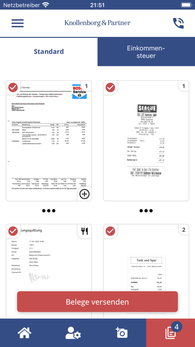 Knollenborg & Partner Screenshot