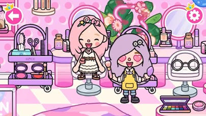 Princess Town Makeup Spa Games Screenshot