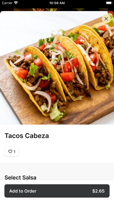 Tacos Alvizo La Guadalupana iPhone screenshot 4 - Food & Drink app