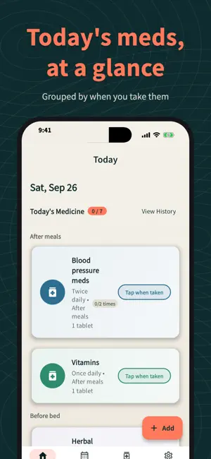 Pill Time! Medication Reminder screenshot 1