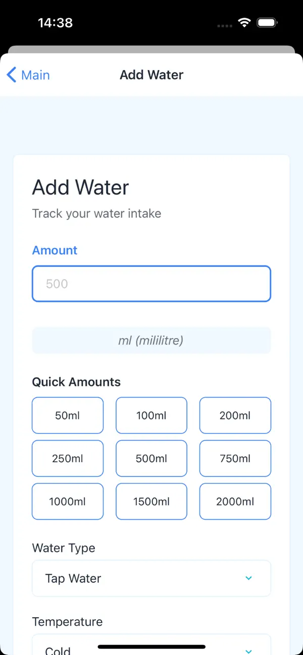 #6. H2OBuddy: Fasting & Water Logs (iOS) By: Umit UZ