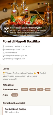 Program Budapest screenshot