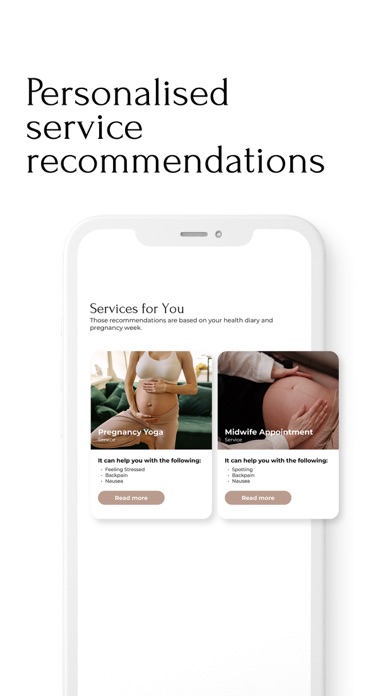 CARÁ Woman's Health, Pregnancy Screenshot