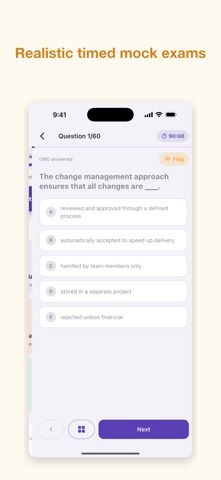 PRINCE2 Foundation Exam 2026 iPhone screenshot