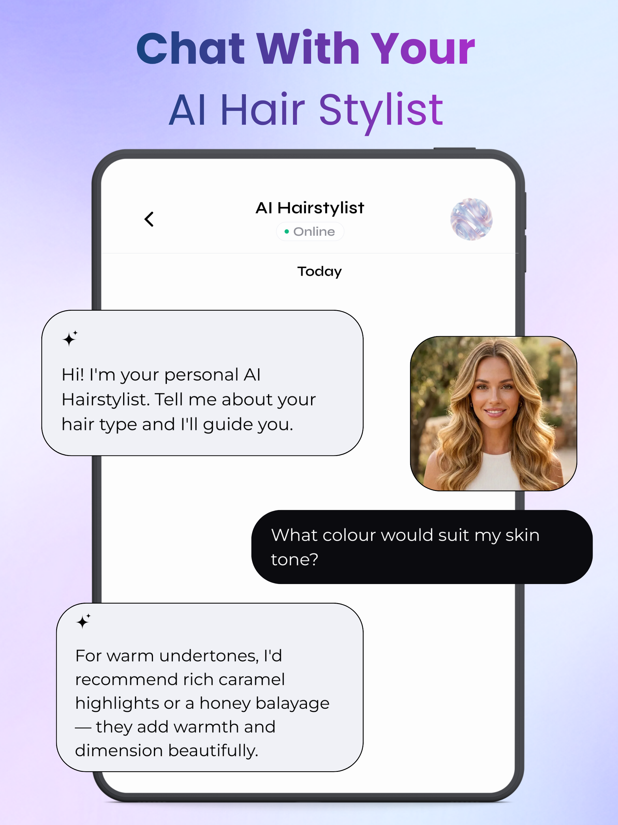 Glamio: Hairstyle Changer screenshot 11