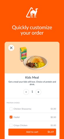 Naf Naf Grill app screenshot 2