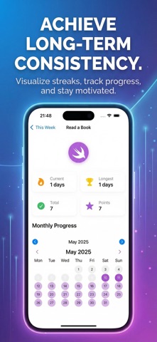 Habit App - Flow Tracker Screenshot 2 of 3