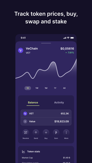 Screenshot 2 of VeWorld App