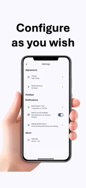 US Calendar screenshot 4
