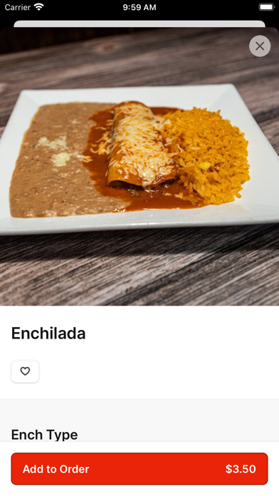 Pancho Villa Mexican To Go iPhone screenshot 3 - Food & Drink app