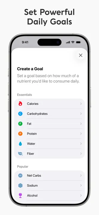 Nutrition Trackerのスクリーンショット（7/9）