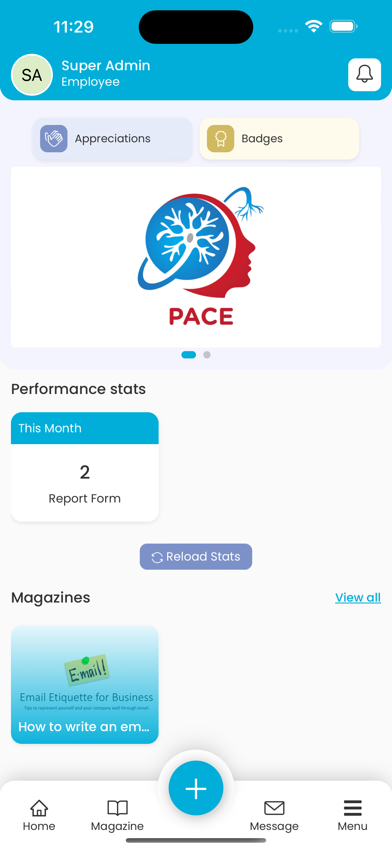 PACE Rapport screenshot 3