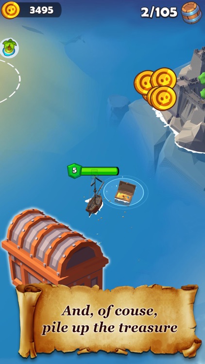 Pirate Raid: Caribbean Battle screenshot-5