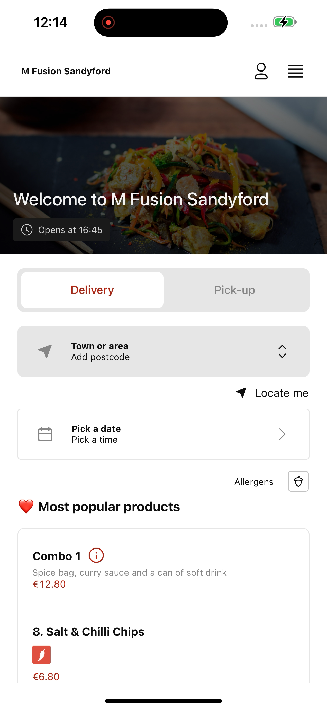 MFusion Chinese Takeaway screenshot 5
