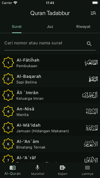 Quran Tadabbur Screenshot