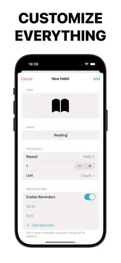 Скриншот Daily Planner - Habitex на iPhone 6