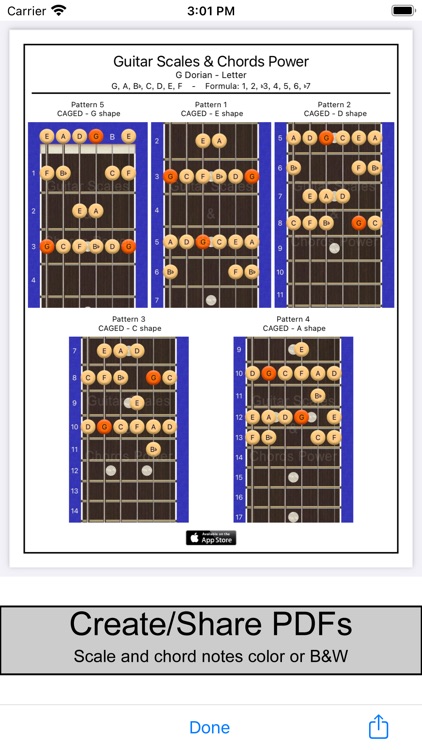 Guitar Scales & Chords Power screenshot-6