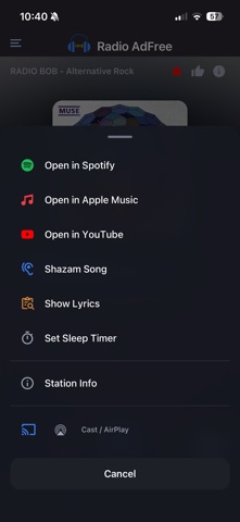 Radio Adfree Screenshot 5 of 10