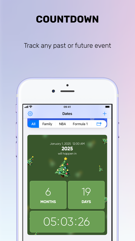 #1. Countdown. Time to event. (iOS) Podle: Roman Kotov