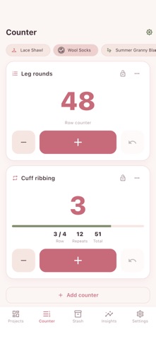 Stitchory: Knit & Crochet iPhone screenshot