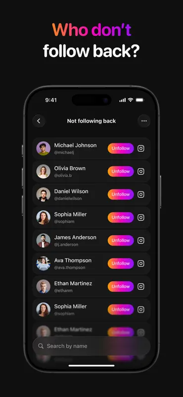 Unfollow Tracker screenshot 2 of 7