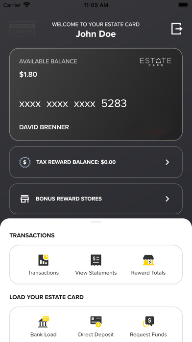Estate Card Screenshot